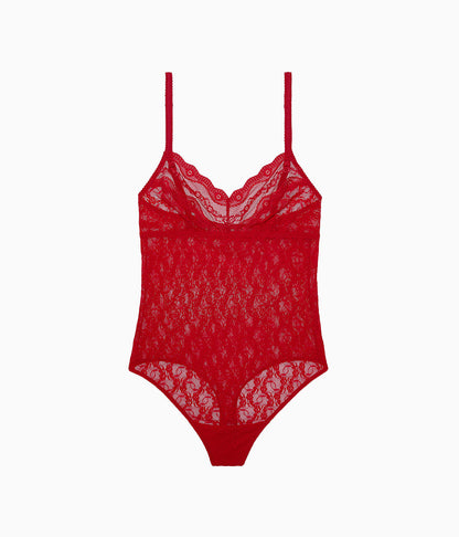 Lace Kiss Bodysuit - Crimson Red | Wacoal Latest