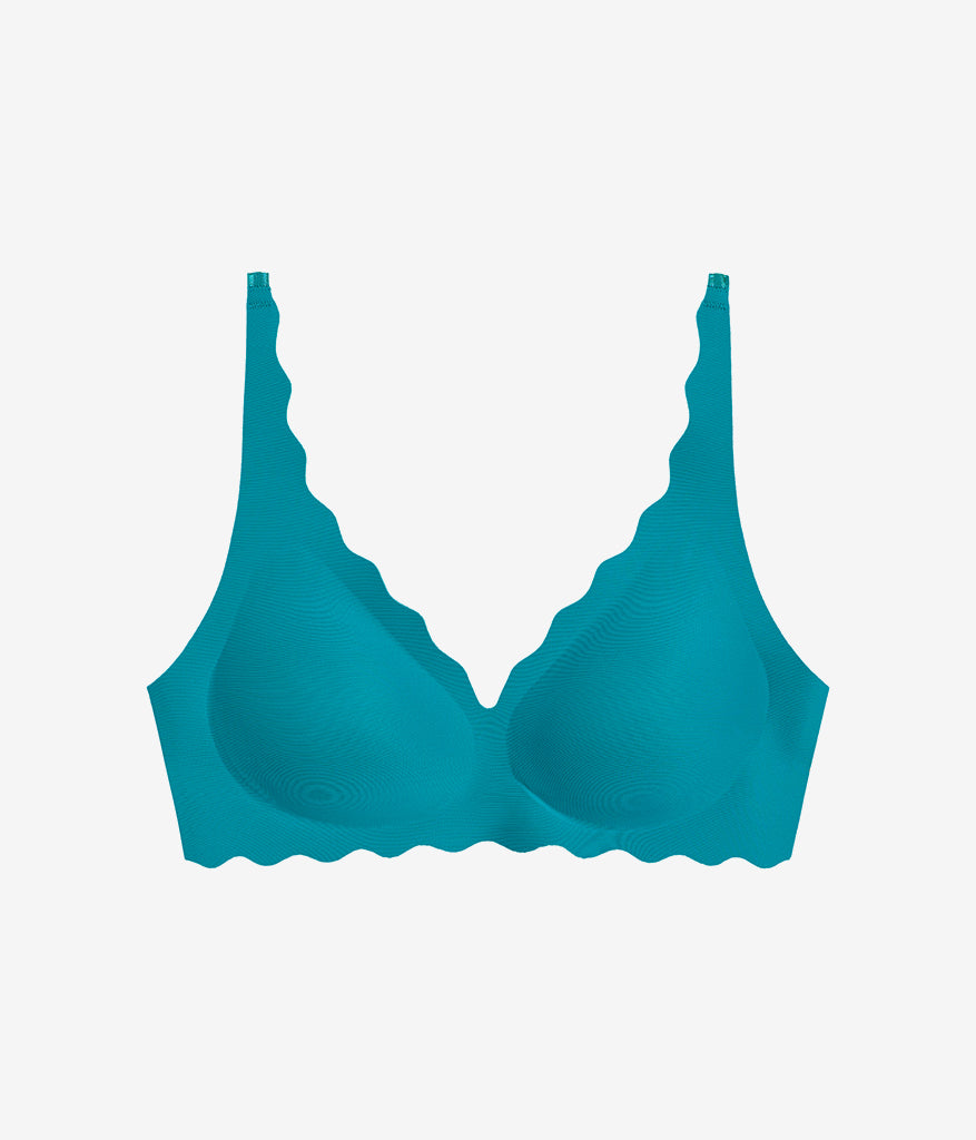 b.wow'd Wire Free Bra - Deep Lake | Wacoal Trusted