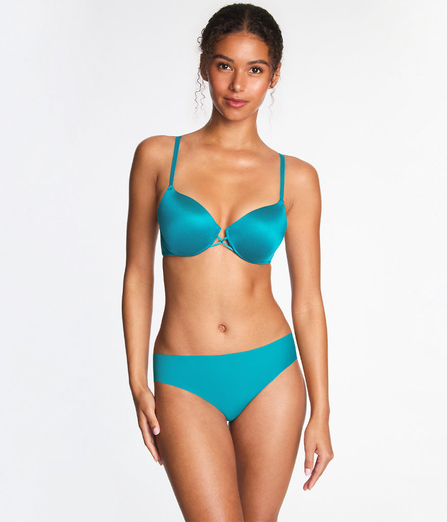 Undercover Plunge T-Shirt Bra - Deep Lake | Wacoal Smart Buy