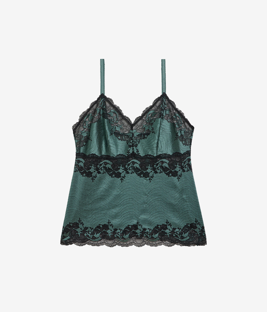 Modern Affair Cami - Silver Pine/Black | Wacoal Great Value