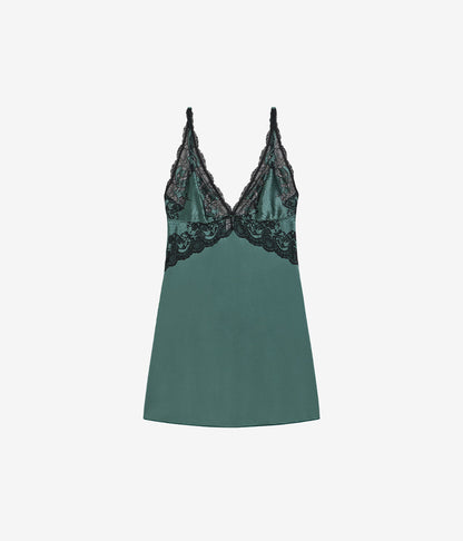 Modern Affair Chemise - Silver Pine/Black | Wacoal Latest