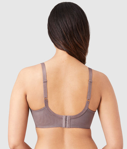 Retro Chic Full Figure Underwire Bra - Cappuccino | Wacoal Great Value