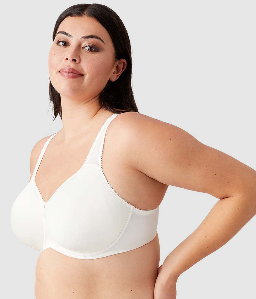 Basic Beauty Spacer Underwire T-Shirt Bra - White | Wacoal Customer Favorite