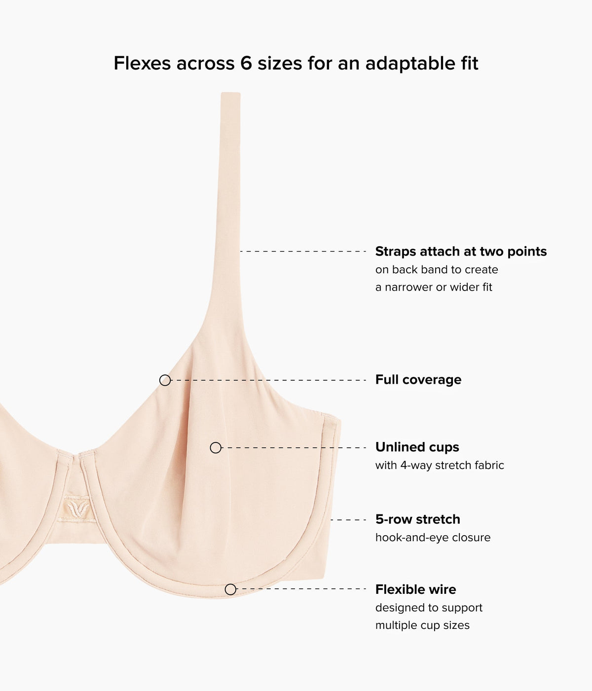 Ever Flexing™ Underwire Bra - Sand | Wacoal Smart Buy