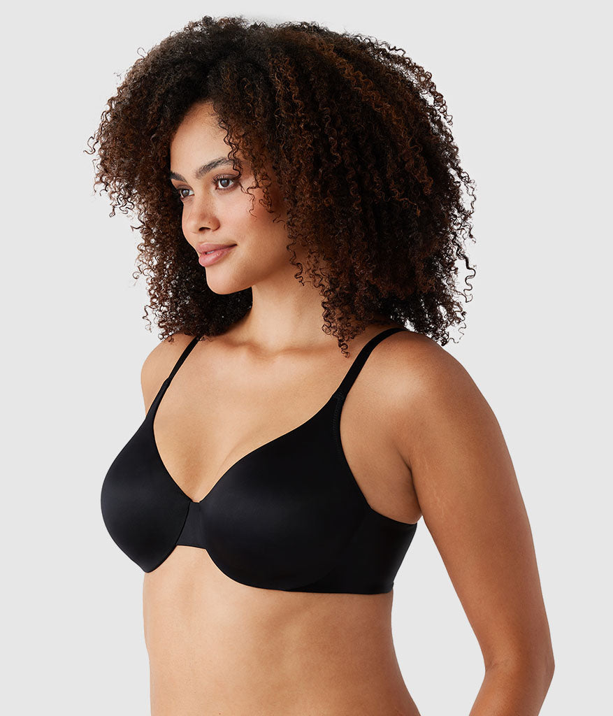 Inner Sheen Underwire Bra - Black | Wacoal Latest