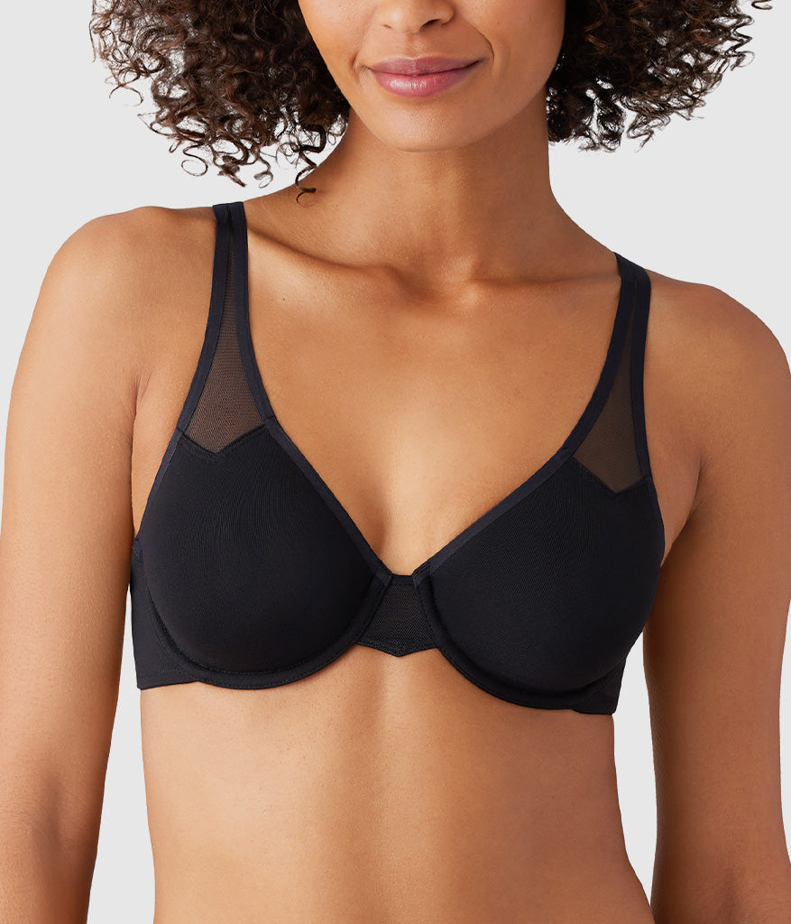 Body by 2.0 Underwire Bra - Black | Wacoal Trusted