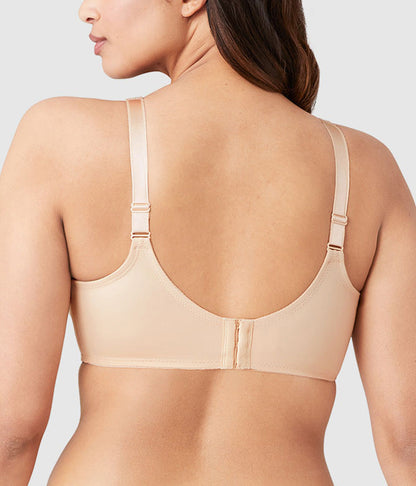 Bodysuede Ultra Full Figure Seamless Underwire Bra - Sand | Wacoal Great Value