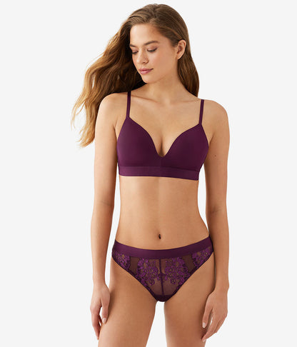 Opening Act Wire Free T-Shirt Bra - Potent Purple | Wacoal Trusted