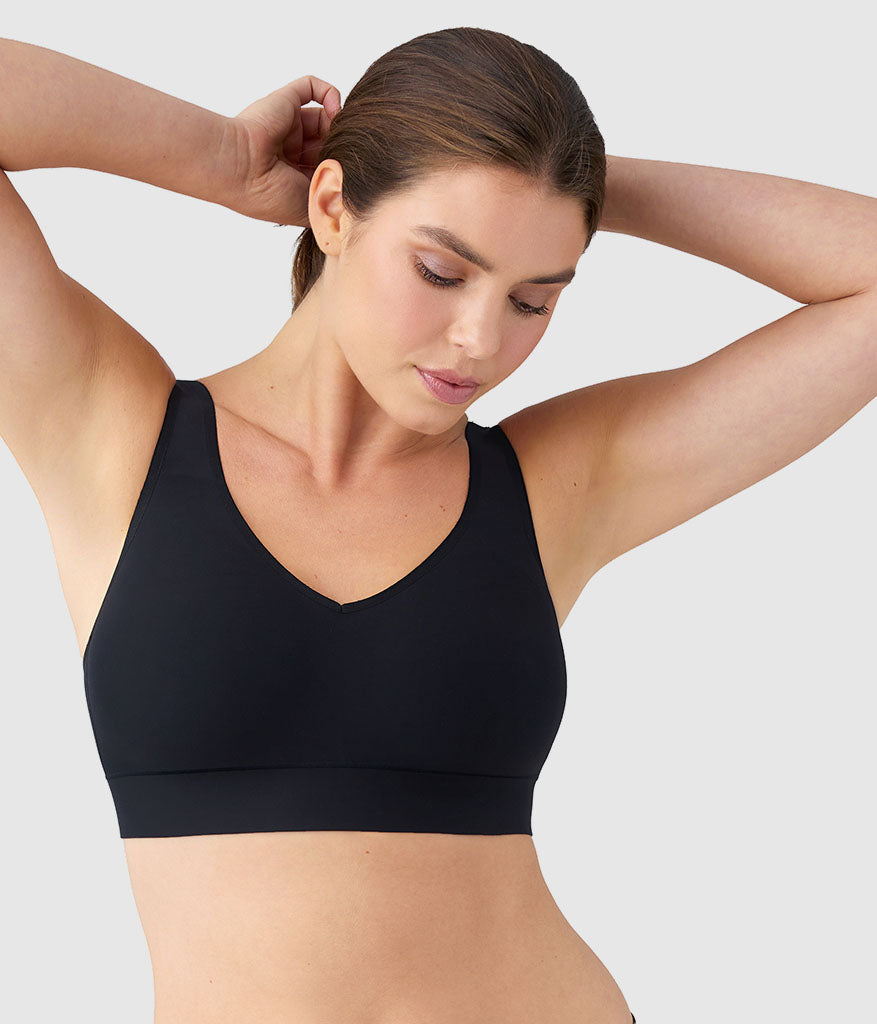 Easy Like Sunday™ Wire Free Bra - Black | Wacoal Customer Favorite