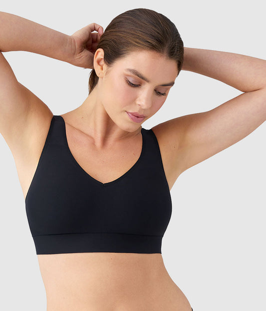 Easy Like Sunday™ Wire Free Bra - Black | Wacoal Customer Favorite