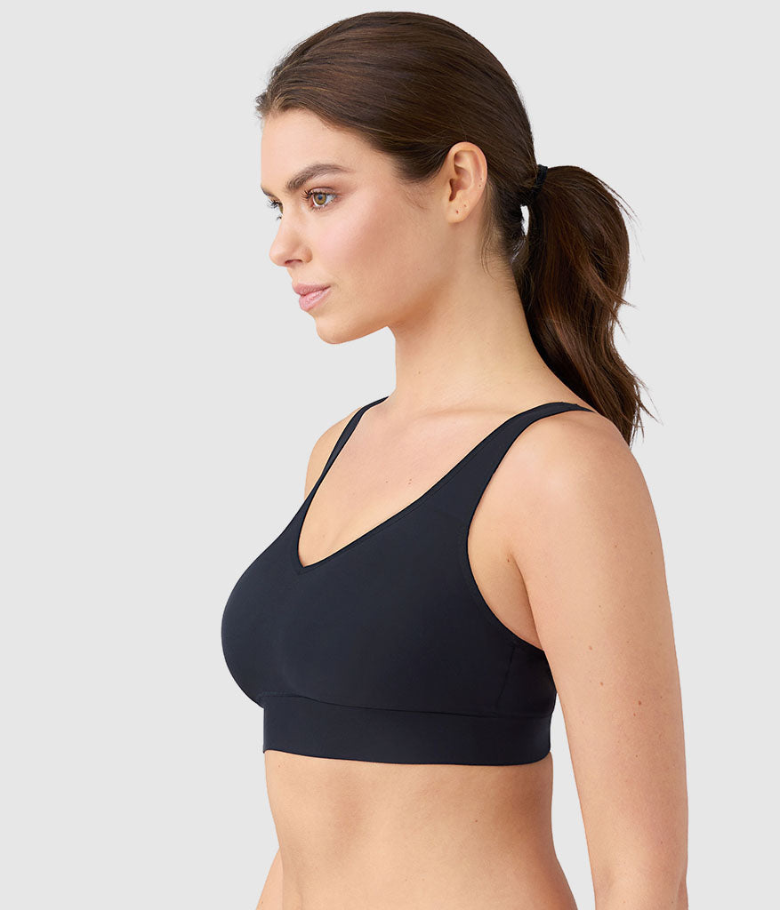 Easy Like Sunday™ Wire Free Bra - Black | Wacoal Customer Favorite