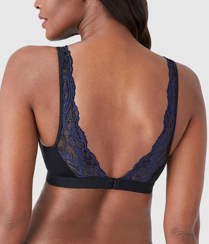 Instant Icon® Bralette - Black/Eclipse | Wacoal Top Pick