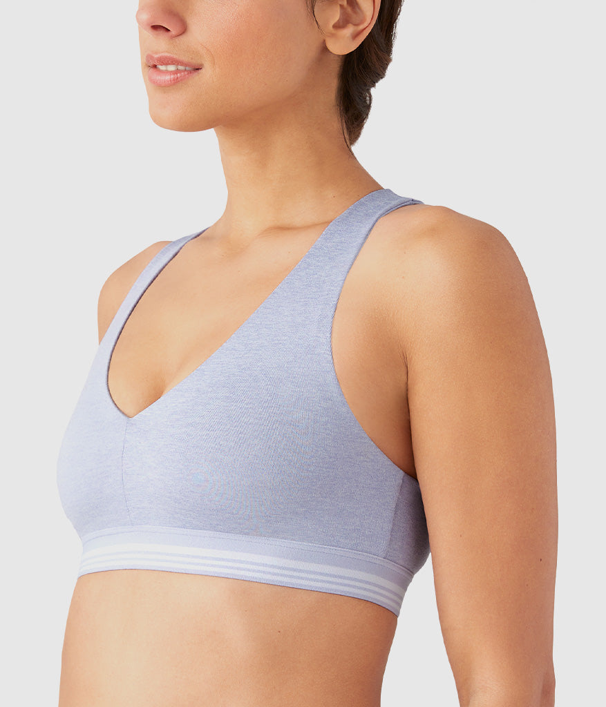 b.active Racerback Sport Bralette - Cosmic Sky Heather | Wacoal Top Pick
