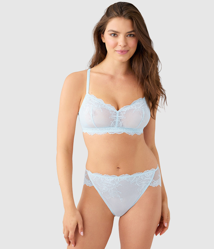 Vivid Attraction Bralette - Soft Sky | Wacoal Smart Buy
