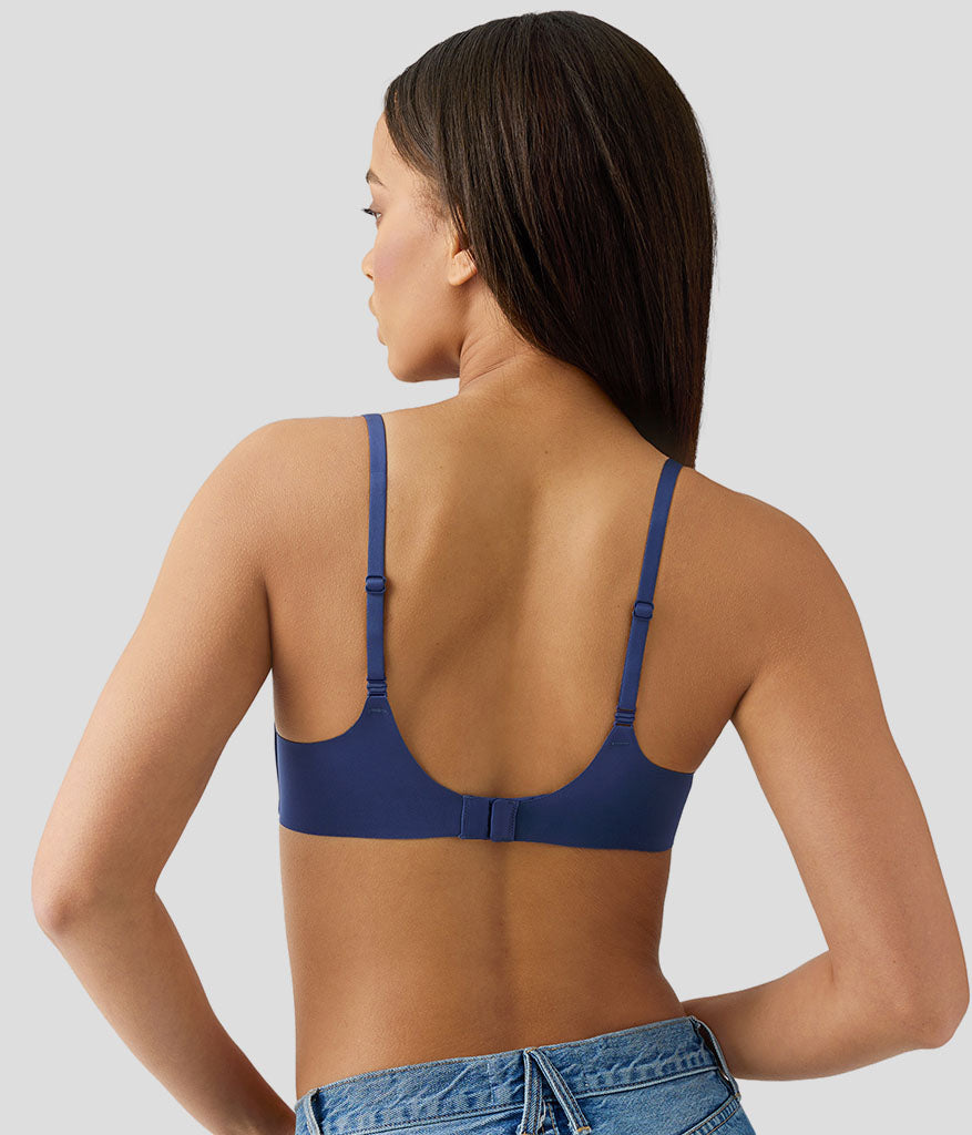 Spotlight Wire Free T-Shirt Bra - Crown Blue | Wacoal Trusted