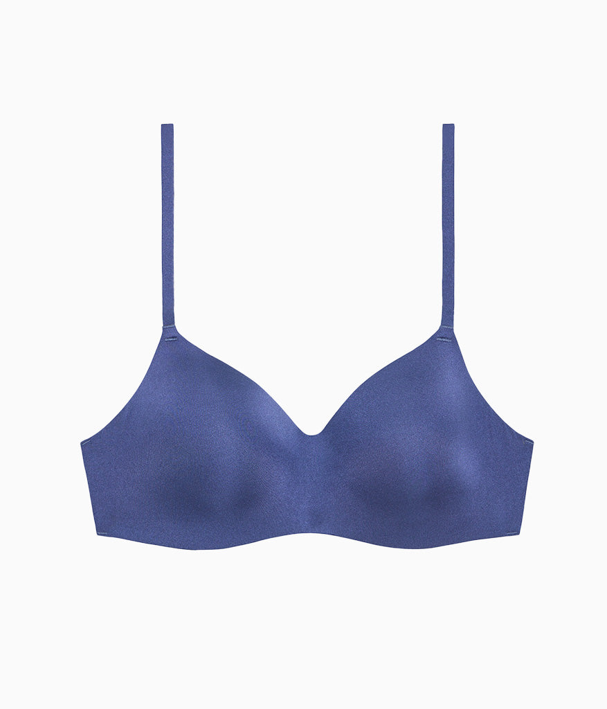Spotlight Wire Free T-Shirt Bra - Crown Blue | Wacoal Trusted