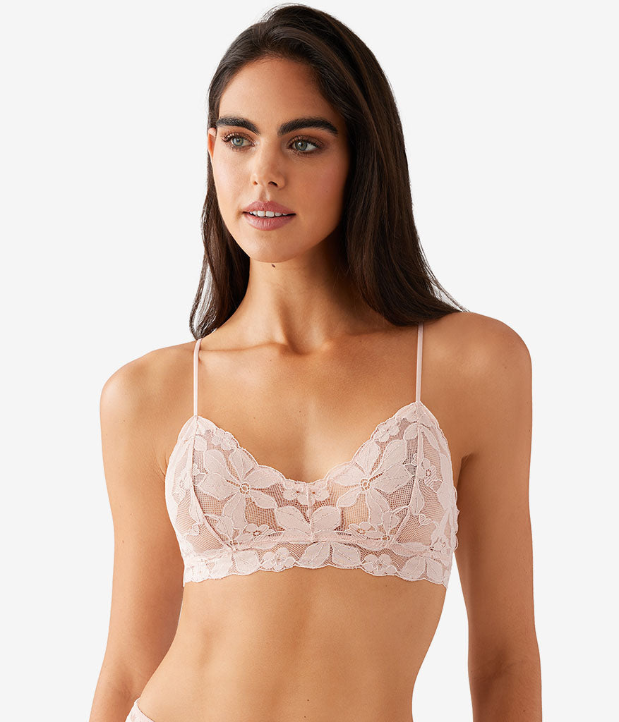 Feeling Famous Bralette - Rose Smoke/White | Wacoal Top Pick