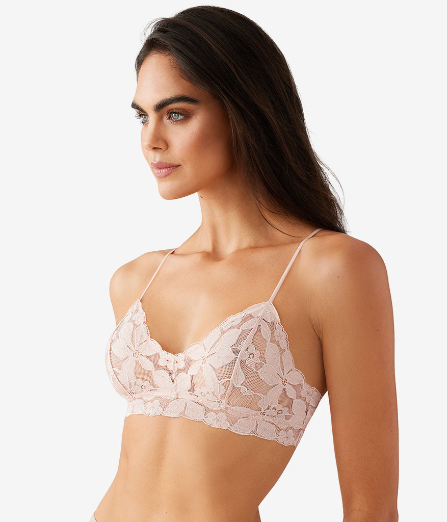 Feeling Famous Bralette - Rose Smoke/White | Wacoal Top Pick