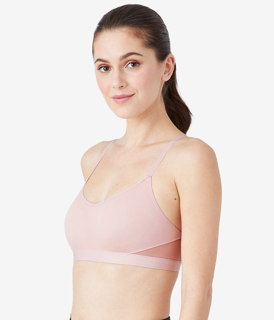b.active Sport Bralette - Blush Pink | Wacoal Great Value