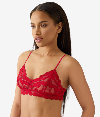 Feeling Famous Bralette - Chili Pepper/Biking Red | Wacoal Latest