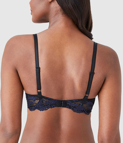 Instant Icon® Underwire Bra - Black/Eclipse | Wacoal Customer Favorite