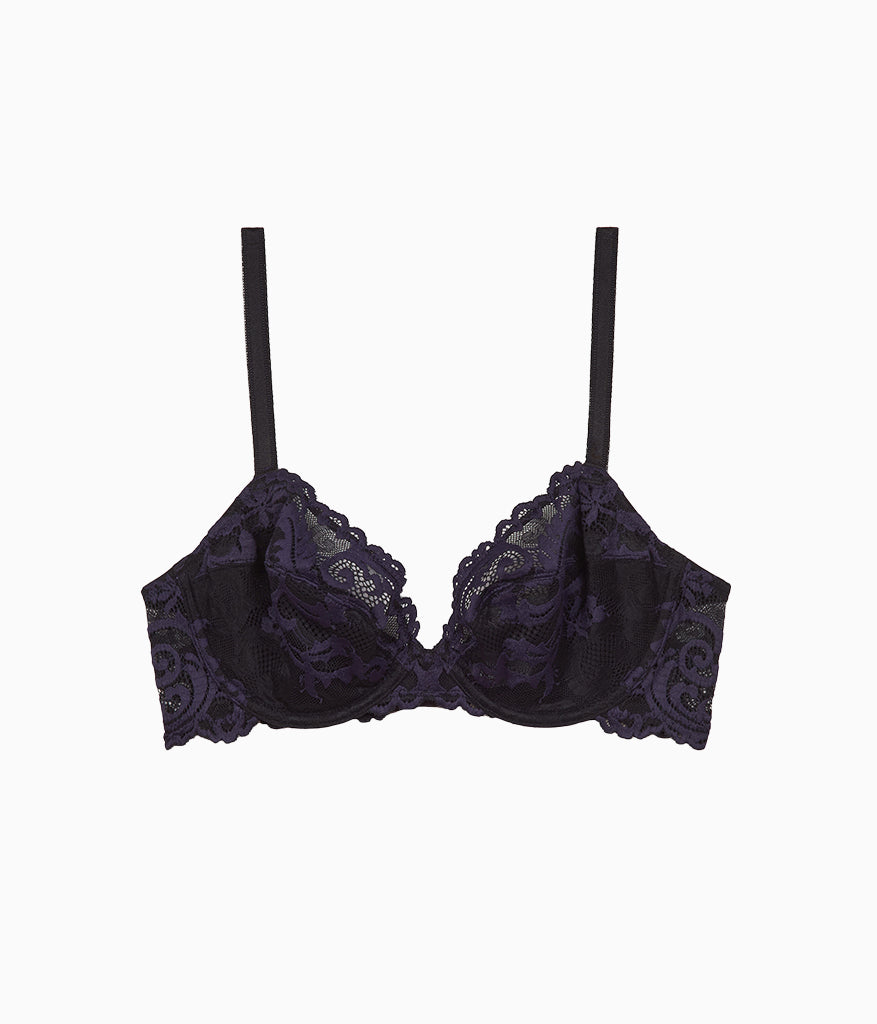 Instant Icon® Underwire Bra - Black/Eclipse | Wacoal Customer Favorite