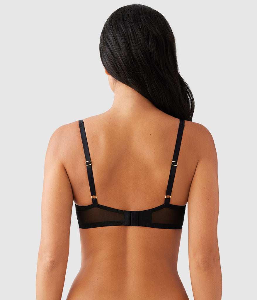 Midnight Soiree Underwire Bra - Caviar | Wacoal Smart Buy