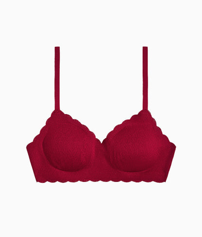 b.wow'd Lace Wire Free Bra - Biking Red | Wacoal Latest