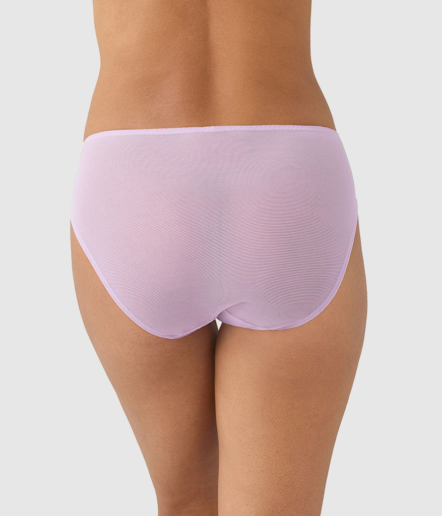 Embrace Lace® Hi-Cut - Lavender Sage/Dark Purple | Wacoal Customer Favorite