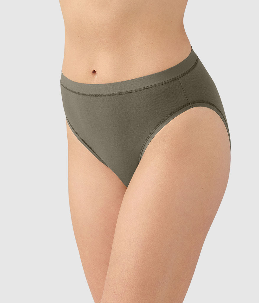 Understated Cotton Hi-Cut - Bungee Cord | Wacoal Top Pick