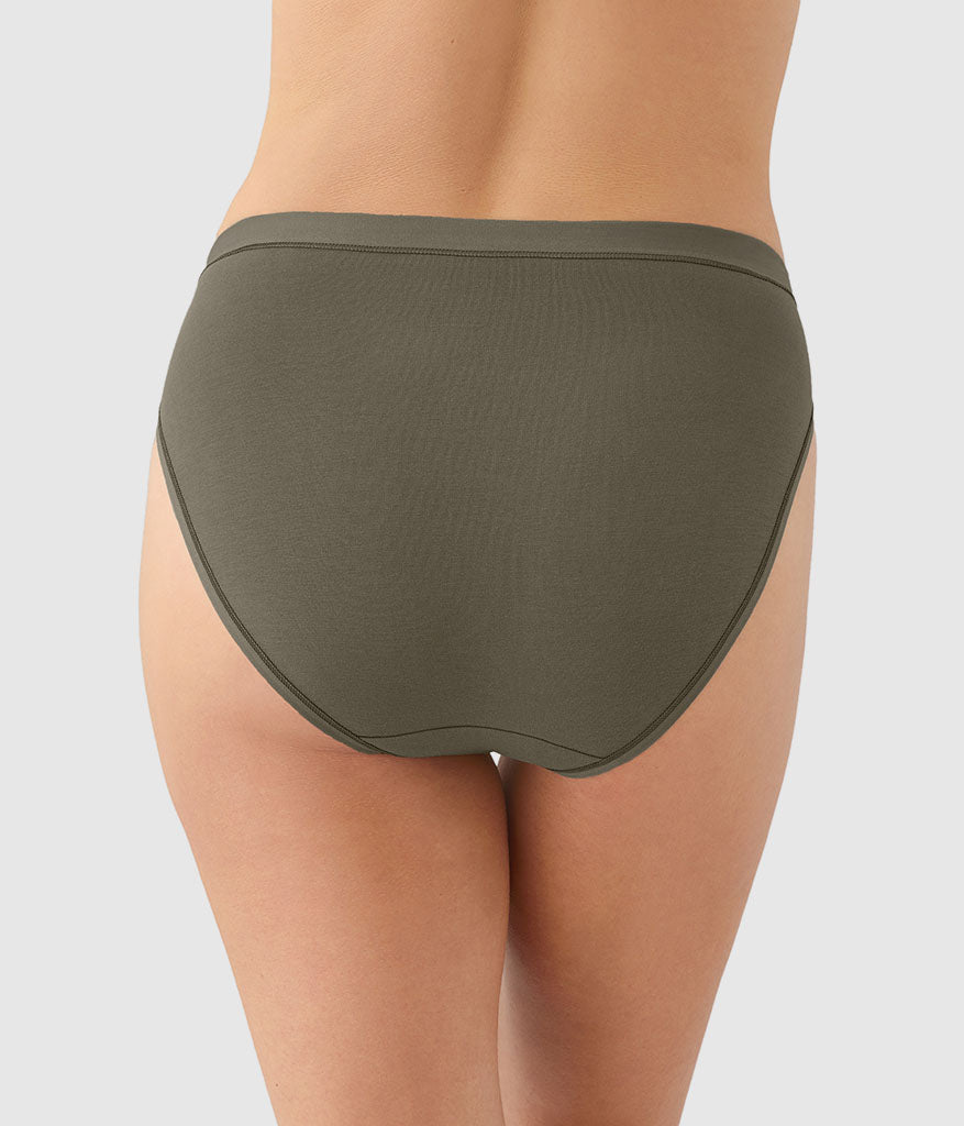 Understated Cotton Hi-Cut - Bungee Cord | Wacoal Top Pick