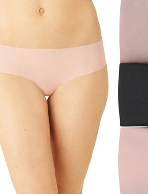 b.bare Cheeky Panty Pack - Rose Smoke/Antler/Night | Wacoal Quality