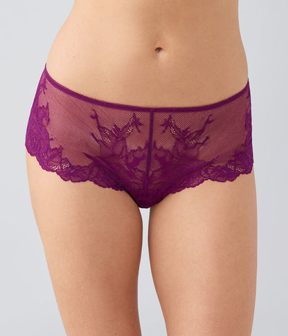 Vivid Attraction Tanga - Dark Purple | Wacoal Top Pick