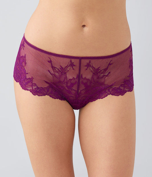 Vivid Attraction Tanga - Dark Purple | Wacoal Top Pick