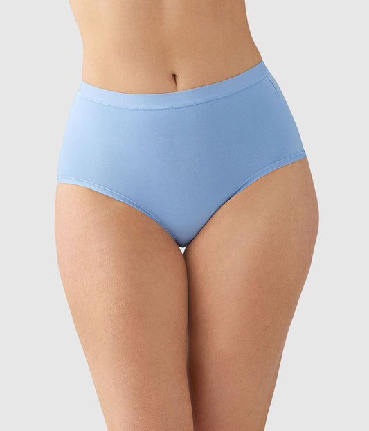 Understated Cotton Brief - Bel Air Blue | Wacoal Value