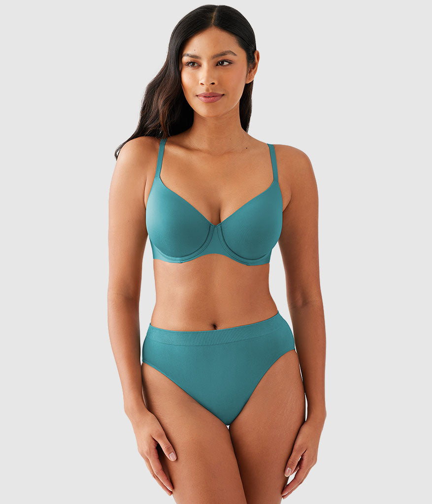 Sleek Standard Underwire Bra - Brittany Blue | Wacoal Latest