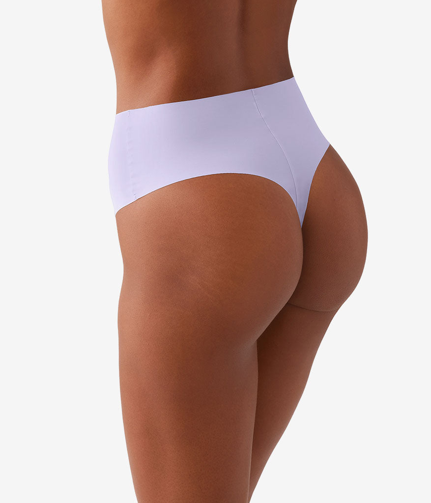 b.bare Hi-Waist Thong - Thistle | Wacoal Latest