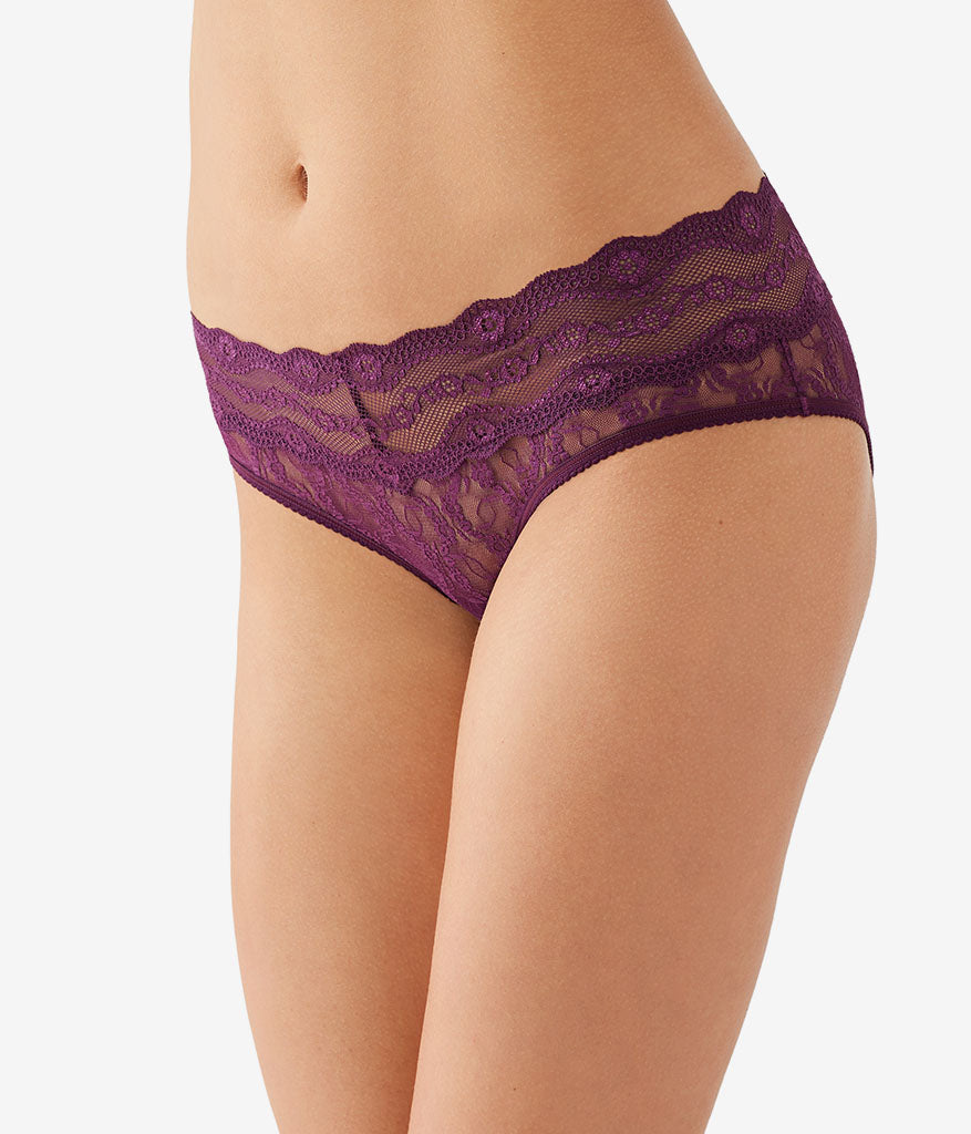 Lace Kiss Hipster - Potent Purple | Wacoal Customer Favorite