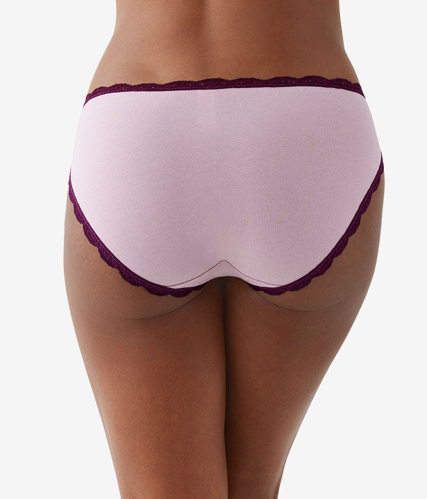 Inspired Eyelet Bikini - Dawn Pink | Wacoal Smart Buy