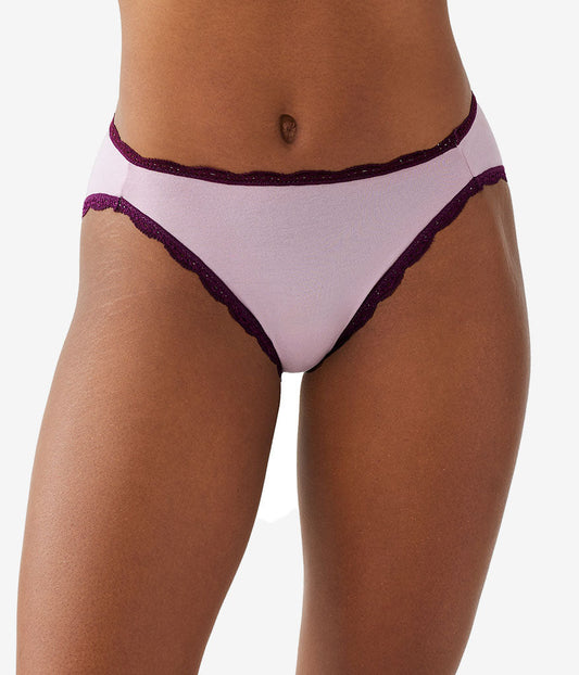 Inspired Eyelet Hi-Leg - Dawn Pink | Wacoal Top Pick