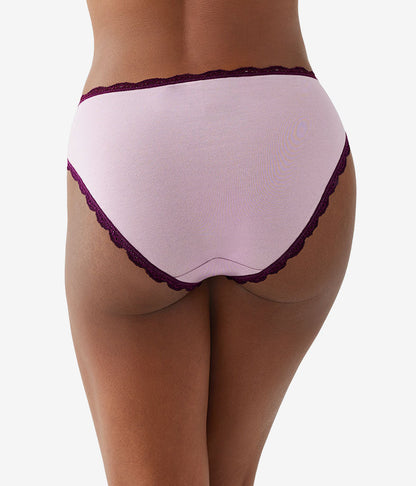 Inspired Eyelet Hi-Leg - Dawn Pink | Wacoal Top Pick