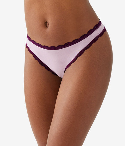 Inspired Eyelet Thong - Dawn Pink | Wacoal Value