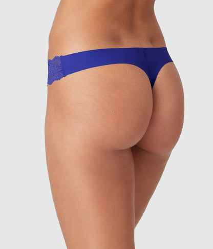 b.bare Thong - Bel Air Blue | Wacoal Latest