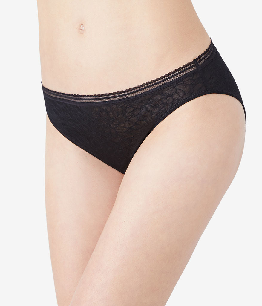 Etched in Style Bikini - Night | Wacoal Quality