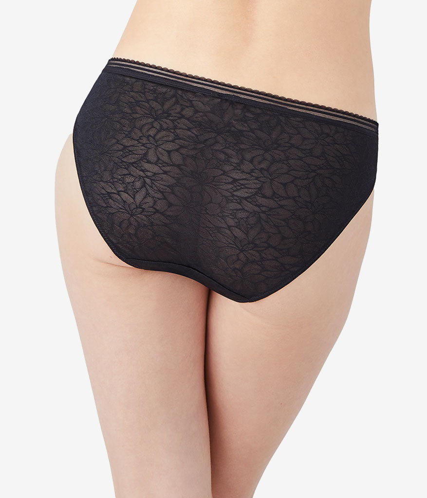 Etched in Style Bikini - Night | Wacoal Quality