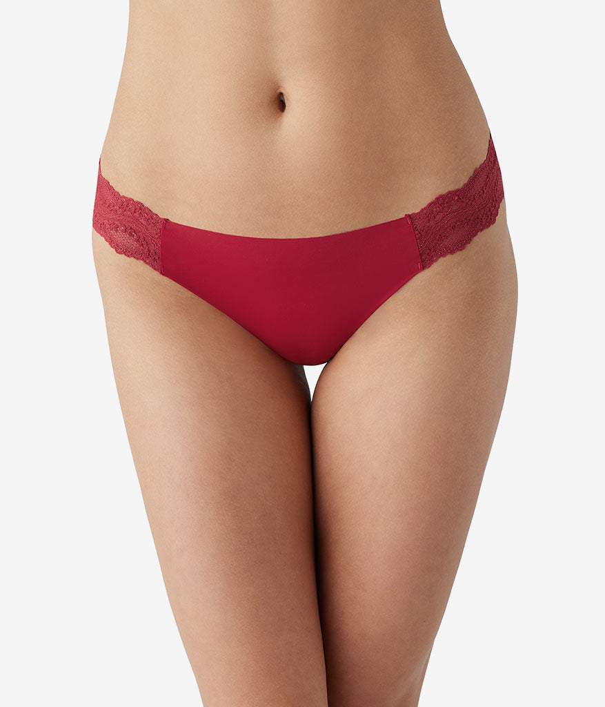 b.bare Thong - Haute Red | Wacoal Customer Favorite