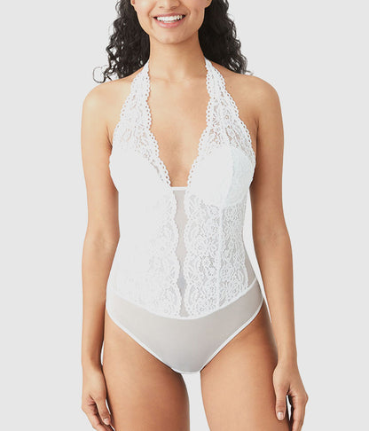 Ciao Bella Bodysuit - White | Wacoal Great Value