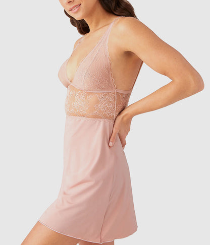 No Strings Attached Chemise - Blush Pink | Wacoal Quality