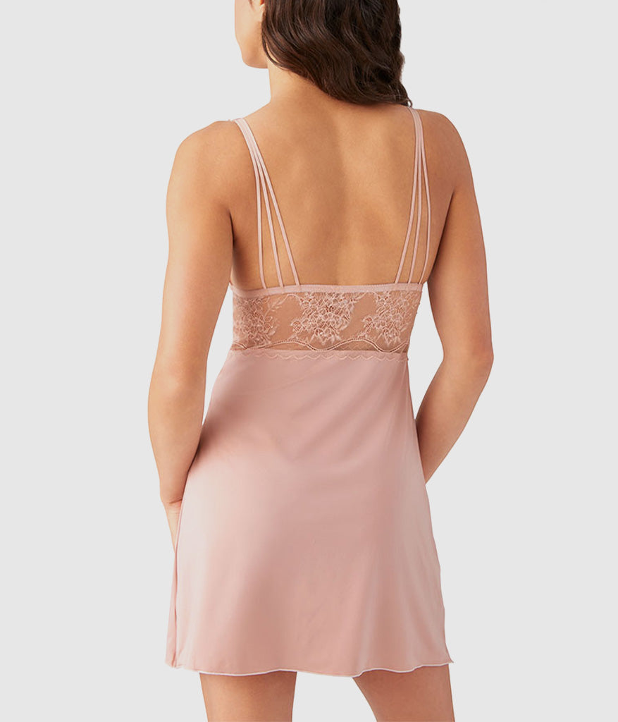 No Strings Attached Chemise - Blush Pink | Wacoal Quality
