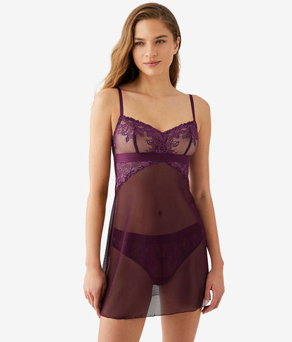 Opening Act Chemise - Potent Purple | Wacoal Top Pick